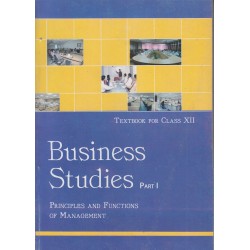 Business Studies I Book for class 12 Published by NCERT of